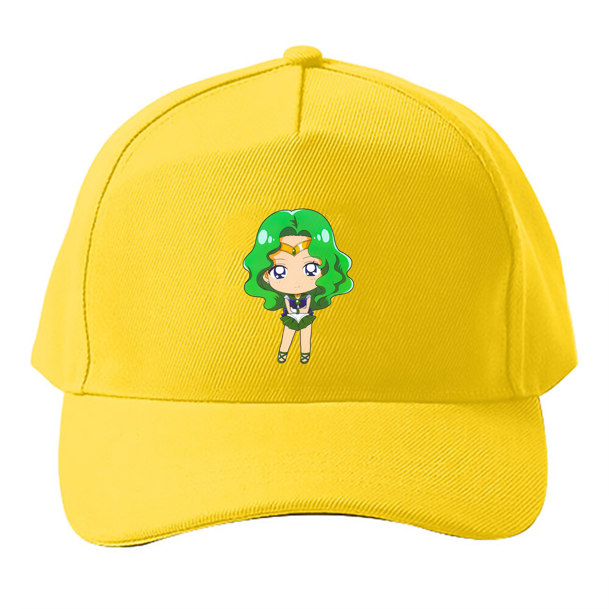 （画像用） 美少女戦士セーラームーン 海王 みちる（かいおう みちる） Sailor Moon Kaiou Michiru ベースボールキャップ 綿100％ 男女兼用 帽子 スポーツ